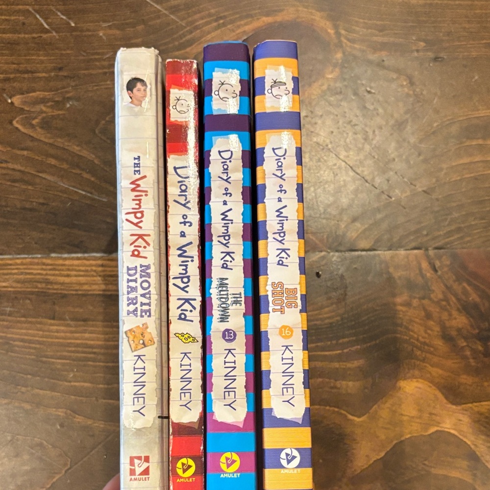 Diary of a Wimpy Kid Book Set - Multicolor